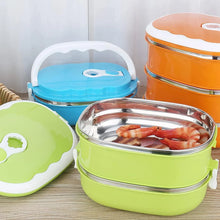 Lunch Box 900/1800ml Stainless Steel Kitchen Insulated Thermal Lunch Box Bento Office Picnic Food Container Leakproof Thermos Lunchbox - Justgrabit Inc.