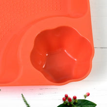 Plastic Plates with Dipping Saucer & Round Dip Part (1 Pc / 18×16 Cm / 1 Pc) - justgrabit.in | Just Grab It