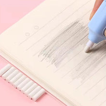 Electric Eraser Kit – Battery Operated with 10 Refills for Drawing & Sketching (Mix Design / Battery Not Included) - Justgrabit Inc.
