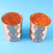 Diamond Cut Copper Water Bottle 2 Glasses with Gift Box (3 Pcs Set) - justgrabit.in | Just Grab It