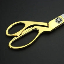 Stainless Steel Tailoring Scissor Sharp Cloth Cutting for Professionals (9.5inch) (Golden) - Justgrabit Inc.