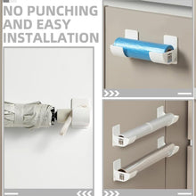 Trash Bag Holder, Wall Mounted Trash Bags Storage Rack (1 Pair) - justgrabit.in | Just Grab It