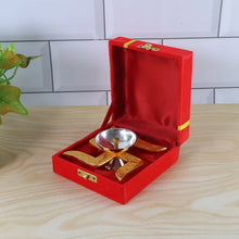 Auspicious Swastik - Base Pooja Diya - (1 Pc) - justgrabit.in | Just Grab It