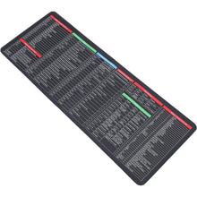 Mat of Shortcut Keyboard Mouse Pad Mat Mouse Pads for Desk Quick Key Super Large Anti - slip Keyboard Pad Desk Accessories Desktop Mouse Pad Office Oversized Big Mouse Pad Rubber (80—30 Cm) - justgrabit.in | Just Grab It