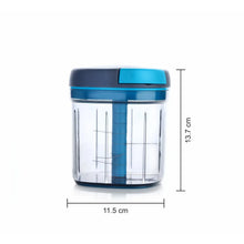 Ganesh Master Chopper with 5 Stainless Steel Blades, XL Large Jumbo Chopper (900 Ml) - Justgrabit Inc.