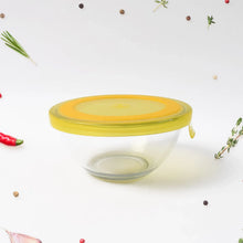 Dazzle Glass Bowl Set Mixing / Storage Bowls with Lids (3 pcs Set) - Justgrabit Inc.