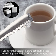 Stainless Steel Tong Lifting Ice Cubes, Sugar Cubes | Serving Tongs (13 Cm / 1 Pc) - justgrabit.in | Just Grab It