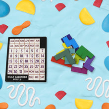 Wooden Daily Calendar Puzzle (Multicolor / 1 Set) - justgrabit.in | Just Grab It