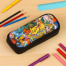 Colorful Cartoon Printed Pencil Pouch for Kids (1 Pc) - justgrabit.in | Just Grab It