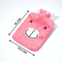 Pink Hot Water Bag with Cover Relief for Neck - justgrabit.in | Just Grab It
