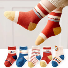 Socks Breathable Thickened Classic Simple Soft Skin Friendly For Kids - Justgrabit Inc.