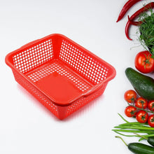 Plastic 3 Pieces Kitchen Large Size Dish Rack Drainer Vegetables and Fruits Washing Basket Dish Rack Multipurpose Organizers - justgrabit.in | Just Grab It