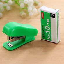 Mini Stapler Set Staples – Assorted Colors | No.10 Staplers with Pins (20 pcs Set) - justgrabit.in | Just Grab It