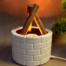 Bonfire Shaped Diffuser Essential Oil Diffuser Multi Function Flame Oil (1 Pc) - justgrabit.in | Just Grab It