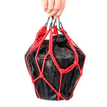 Heavy - Duty Elastic Bungee Cargo Net Mesh Holder - 4 Adjustable Hooks for Motorcycle - justgrabit.in | Just Grab It
