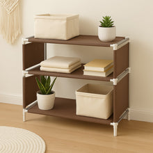 Modular Fabric Shoe Rack 3layer - justgrabit.in | Just Grab It