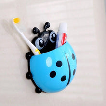 cute ladybug toothbrush holder with toothbrush combo set - justgrabit.in | Just Grab It