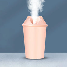 Cute Bear Shape USB Humidifiers Cup (1 Pc / Multicolor Light) - Justgrabit Inc.
