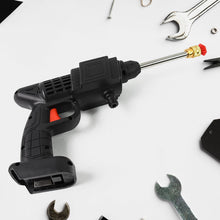 Double Battery 18.5V Rechargeable Electric, Car Washer Gun (1 Set) - justgrabit.in | Just Grab It