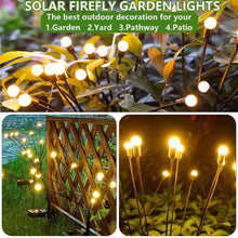 Solar - Powered Firefly Garden Decorative LED Light Set (2 Pc) - justgrabit.in | Just Grab It