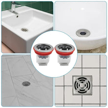 Plastic Odour Proof Floor Drain Sink Drain for Toilet Bathroom Kitchen (1 Pc) - Justgrabit Inc.