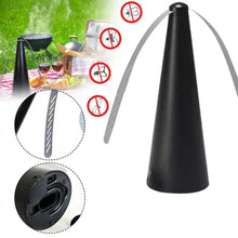 Fly Repellent Fan (Battery & USB) - Tabletop, Indoor/Outdoor, Chemical - Free - Justgrabit Inc.