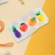 Mini Cute Veg & Fruit Erasers – 3D Colorful Eraser Set for Kids (4 Pc) - Justgrabit Inc.