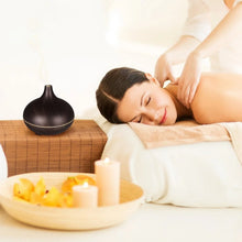 Aromatherapy Humidifier with 7 Colourful LED Light Change (500 ML Capacity / Without Remote) - justgrabit.in | Just Grab It