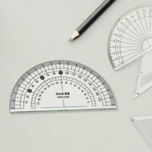 4 - Piece Geometry Set, Triangle Ruler Protractor Straight Ruler - Justgrabit Inc.