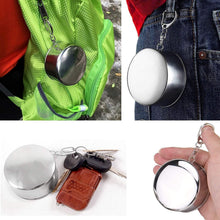 2 in 1 Camping Folding Cup with Keychain (1 Pc) - justgrabit.in | Just Grab It