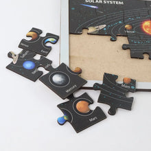 Wooden Solar System Puzzle for Kids - (1 Set) - Justgrabit Inc.
