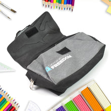 Pencil Pouch With Zipper (1 Pc / 2 Compartment ) - justgrabit.in | Just Grab It