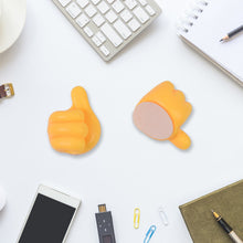 Self Adhesive Hooks for Cable Clips, Desktop Cable Organizer (6 Pcs Set / Mix Design) - justgrabit.in | Just Grab It