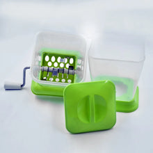 Small Onion Chopper & Vegetable Chopper Quick Cutter with Rotating Blade - Justgrabit Inc.