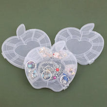 Plastic Apple Shape Jewellery Storage Box (1 Pc) - justgrabit.in | Just Grab It