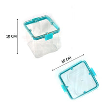 4Pc Square Container 700Ml Used For Storing Types Of Food Stuffs And Items. - Justgrabit Inc.