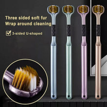 3 Sided Toothbrush, Soft Bristle Toothbrush (2 Pc Set) - justgrabit.in | Just Grab It