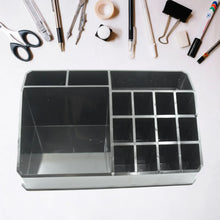 Cosmetic Organiser 16 Compartment Cosmetic Makeup Storage Organiser Box - Justgrabit Inc.