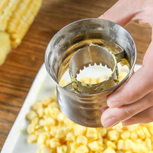 Corn Cutter Stainless Steel Stripping Kernels Remover (1 Pc) - Justgrabit Inc.