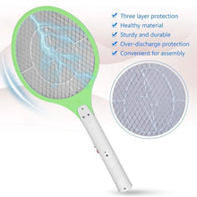 Rechargeable Mosquito Killer Racket – Handheld Electric Fly Swatter with Cable (Quality Assured, with cable) - justgrabit.in | Just Grab It