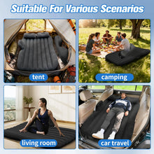 Inflatable Car Air Mattress Bed (132 × 96 cm, 1 Set) - justgrabit.in | Just Grab It