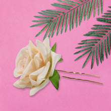 Colourful Flowing Flower Hair Pin (4 Pcs Set / Mix Color), Hair accessories - justgrabit.in | Just Grab It