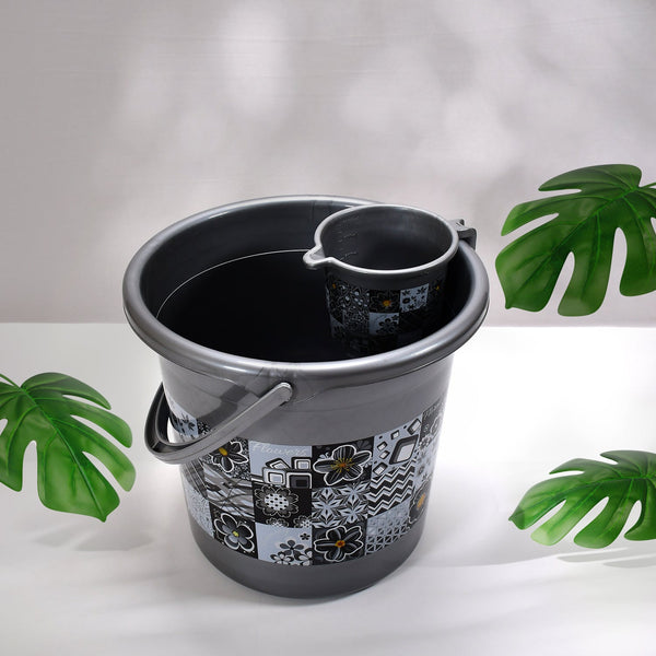 Large Capacity Plastic Bathroom Set of 7 Pc - justgrabit.in | Just Grab It