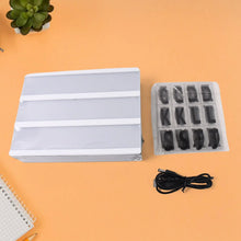 Black Mini A6 Magnetic Cinematic Light Box with 82 Characters and 10 Emojis (1 Set) - justgrabit.in | Just Grab It