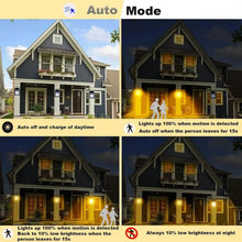 Solar Wall Lamp – Wireless Outdoor Light with Motion Sensor & 3 Modes - Justgrabit Inc.