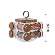 Ganesh Storewell Plastic Spice Rack - Set of 8 - Justgrabit Inc.