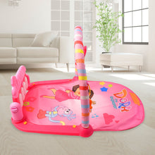 2in1 Baby Kick and Play Piano Gym Mat & Fitness Rack (1 Set) - justgrabit.in | Just Grab It