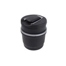 Portable Car Ashtray with Lid and Blue LED Light (1 Pc) - justgrabit.in | Just Grab It
