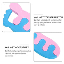 Toe Separators, Toe Spacers Sponge Toe Stretcher Pedicures (1 Pair) - justgrabit.in | Just Grab It