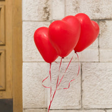 Heart shaped balloons Kinds of Rainbow Party Latex Balloons for Birthday / Anniversary / Valentine's / Wedding / Engagement Party Decoration One Color (20 Pcs Set) - Justgrabit Inc.